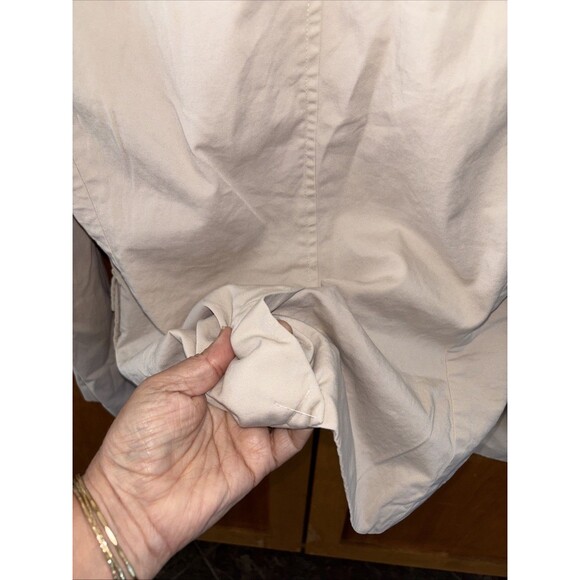 Body by Victoria Victorias Secret Khaki Button Long Sleeve Blazer Jacket 10 - Picture 6 of 8